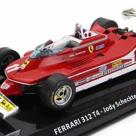 EDICOLA 1/24 FERRARI | F1  312T4 N 11 WORLD CHAMPION WINNER MONZA ITALY GP 1979 JODY SCHECKTER - BLISTER BOX | RED