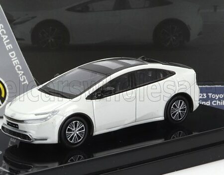 PARAGON-MODELS 1/64 TOYOTA | PRIUS LHD 2023 | WHITE