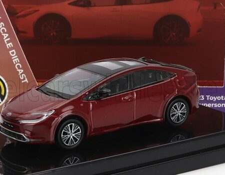 PARAGON-MODELS 1/64 TOYOTA | PRIUS LHD 2023 | RED MET