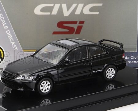 PARAGON-MODELS 1/64 HONDA | CIVIC Si EM1 LHD 1999 | BLACK