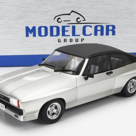 MCG 1/18 FORD ENGLAND | CAPRI MKII COUPE RHD 1975 | SILVER MATT BLACK