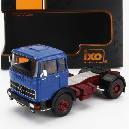 IXO-MODELS 1/43 MERCEDES BENZ | LPS 1632 TRACTOR TRUCK 2-ASSI 1970 | BLUE