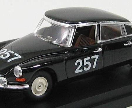 RIO-MODELS 1/43 CITROEN | DS19 N 257 MILLE MIGLIA 1957 ABOUT - BOURILLOT | BLACK