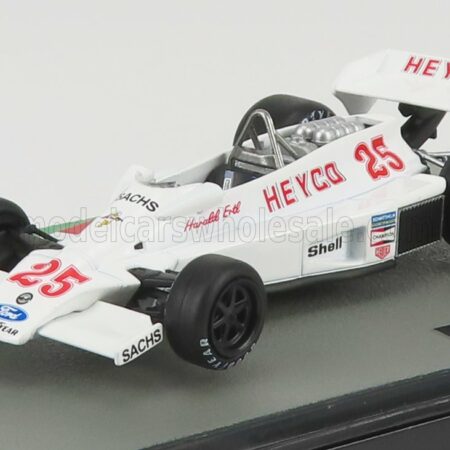 EDICOLA 1/43 HESKETH | F1  308E HEYCO N 25 SEASON 1977 HERALD ERTL | WHITE