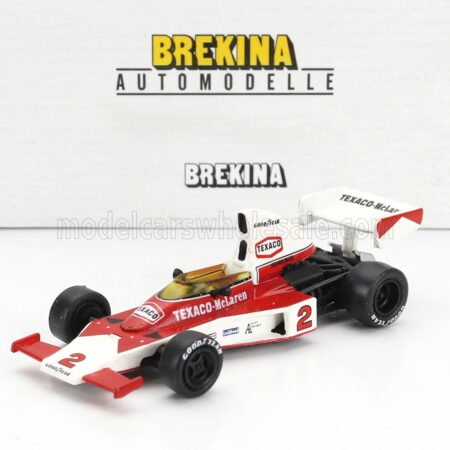 BREKINA PLAST 1/87 McLAREN | F1  FORD M23 N 2 SEASON 1976 JOCHEN MASS | RED WHITE