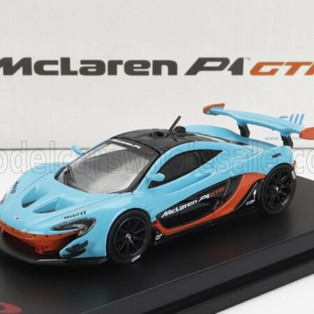 CM-MODELS 1/64 McLAREN | P1 GTR N 0 2015 | LIGHT BLUE ORANGE