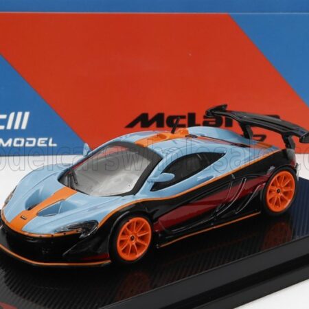 CM-MODELS 1/64 McLAREN | P1 GTR N 0 2015 | BLACK LIGHT BLUE ORANGE