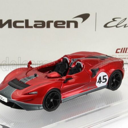 CM-MODELS 1/64 McLAREN | ELVA N 45 RACING 2020 | RED GREY