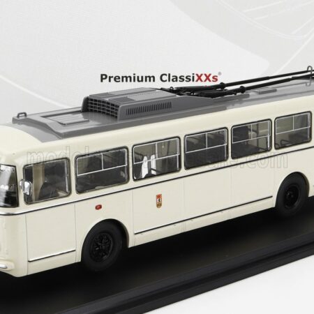 PREMIUM CLASSIXXS 1/43 SKODA | 9TR AUTOBUS FILOBUS TRASPORTO PUBBLICO 1961 | CREAM GREY