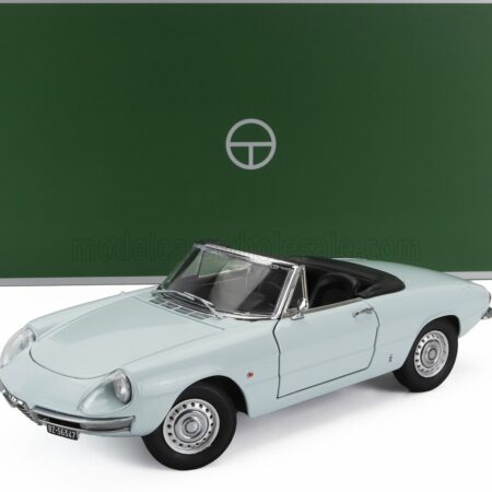 TOURING MODELCARS 1/18 ALFA ROMEO | DUETTO SPIDER 1600 CODA TONDA 1966 | LIGHT BLUE