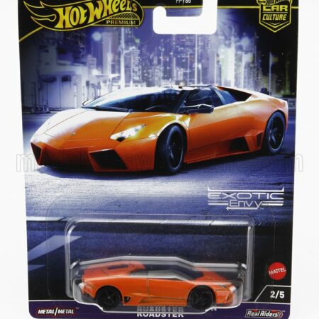 MATTEL HOT WHEELS 1/64 LAMBORGHINI | REVENTON ROADSTER 2009 | ORANGE