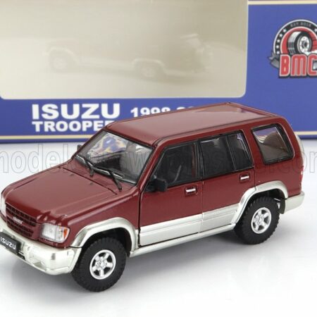 BM-CREATIONS 1/64 ISUZU | TROOPER BIG HORN 1998 | RED SILVER