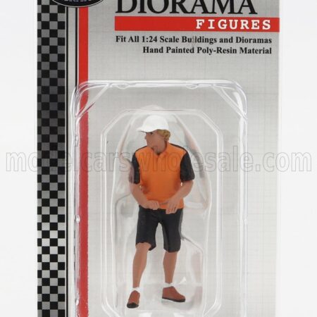 AMERICAN DIORAMA 1/24 FIGURES | MAIN DETAILING PREP | BLACK ORANGE