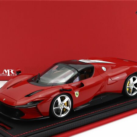 MR-MODELS 1/18 FERRARI | DAYTONA SP3 2022 - CON VETRINA - WITH SHOWCASE | ROSSO CORSA - RED