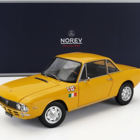 NOREV 1/18 LANCIA | FULVIA 1600 HF LUSSO 1971 | YELLOW