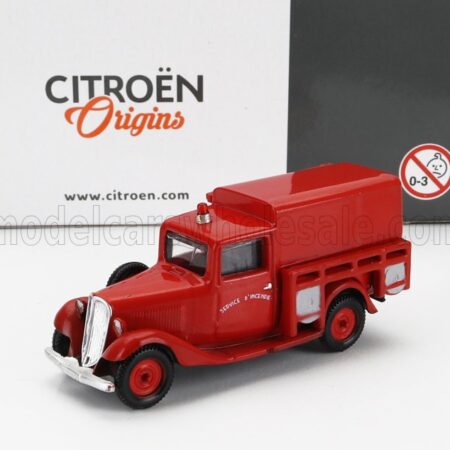 NOREV 1/87 CITROEN | U11 TRUCK SAPEURS POMPIERS 1935 | RED