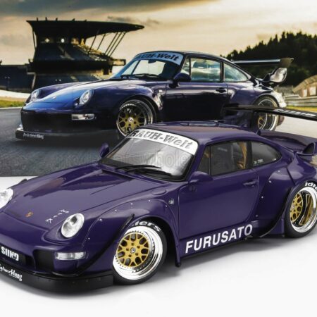 WERK83 1/18 PORSCHE | 911 993 RWB RAUH-WELT FURUSATO COUPE 1995 | PURPLE