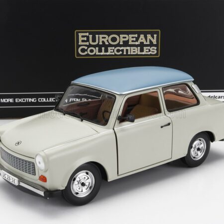 SUN-STAR 1/18 TRABANT | 601 DE LUXE 1965 | GREY LIGHT BLUE