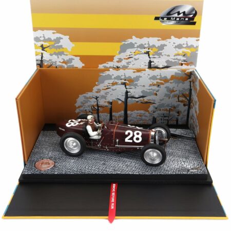 LE MANS MINIATURES 1/18 BUGATTI | F1  TYPE 59 N 28 MONACO GP 1934 TAZIO NUVOLARI | BORDEAUX