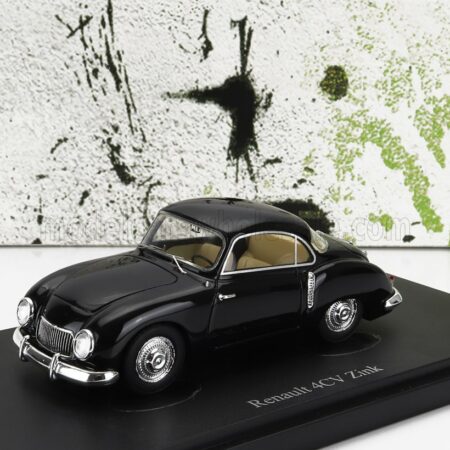 AUTOCULT 1/43 RENAULT | 4CV ZINK FRANCE 1953 | BLACK