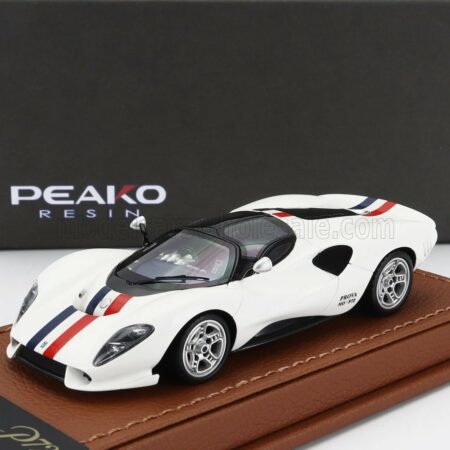 PEAKO 1/43 DE TOMASO | P72 2020 | GLOSS WHITE
