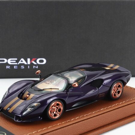 PEAKO 1/43 DE TOMASO | P72 2020 | PURPLE MET GOLD