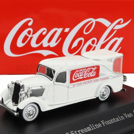 EDICOLA 1/72 DODGE | KH-32 STREAMLINE VAN FOUNTAIN COCA-COLA 1934 | WHITE