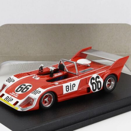 TROFEU 1/43 LOLA | T292 N 66 WINNER SPORT 2.0L CLASS 1000km SPA 1973 CARLOS SANTOS - SANTOS MENDONCA | RED WHITE