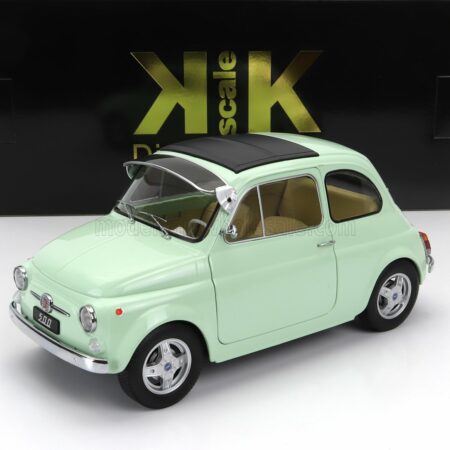 KK-SCALE 1/12 FIAT | 500 F CUSTOM WITH ABARTH RIMS 1968 | LIGHT GREEN