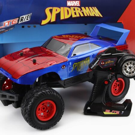 JADA 1/12 DODGE | CHARGER DAYTONA SPIDERMAN MARVEL 1969 | BLUE RED