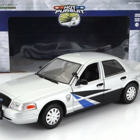 GREENLIGHT 1/24 FORD USA | CROWN VICTORIA COLORADO STATE PATROL POLICE 1998 | SILVER