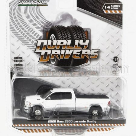 GREENLIGHT 1/64 DODGE | RAM 3500 PICK-UP LARAMIE 2020 | WHITE