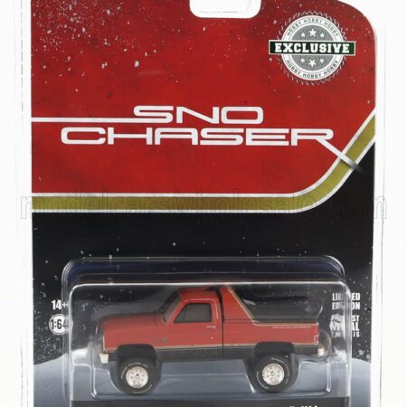 GREENLIGHT 1/64 CHEVROLET | K-10 PICK-UP SCOTTSDALE 4x4 1984 | ORANGE