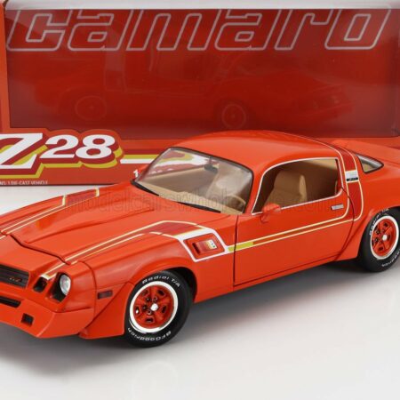 GREENLIGHT 1/18 CHEVROLET | CAMARO Z/28 COUPE 1980 | ORANGE