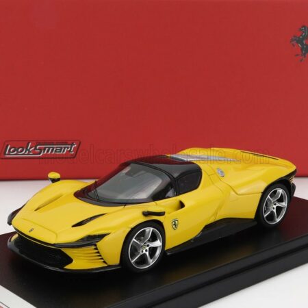 LOOKSMART 1/43 FERRARI | DAYTONA SP3 CLOSED ROOF 2022 | GIALLO MODENA - YELLOW