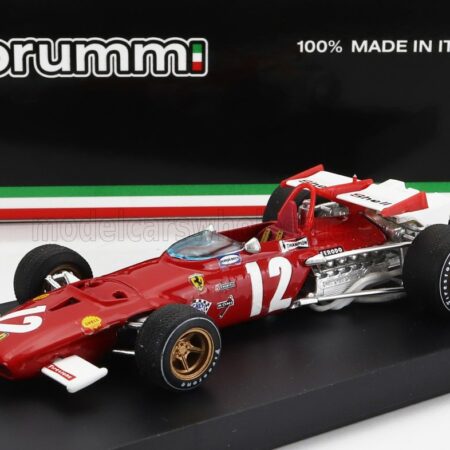 BRUMM 1/43 FERRARI | F1  312B N 12 WINNER GP AUSTRIAN 1970 JACKY ICKX | RED WHITE