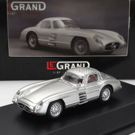 BREKINA PLAST 1/87 MERCEDES BENZ | 300 SLR UHLENHAUT COUPE 1955 | SILVER