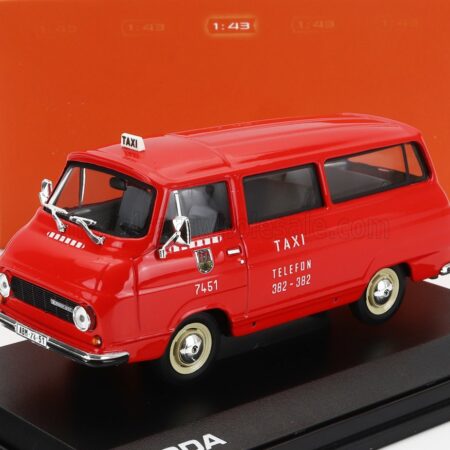 ABREX 1/43 SKODA | 1203 MINIBUS TAXI 1974 | RED