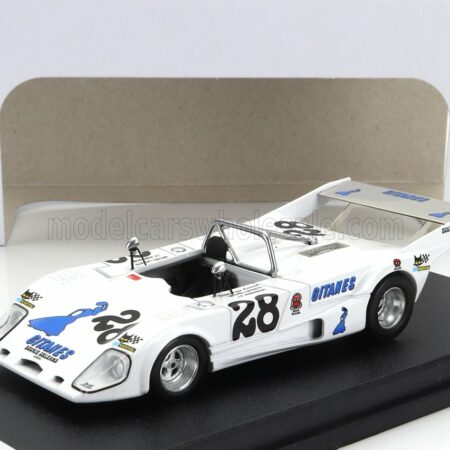 TROFEU 1/43 LOLA | T297 SPIDER N 28 24h LE MANS 1978 MICHEL LATESTE - JEAN FRANCOIS AUBOIRON - DOMINIQUE LACAUD | WHITE