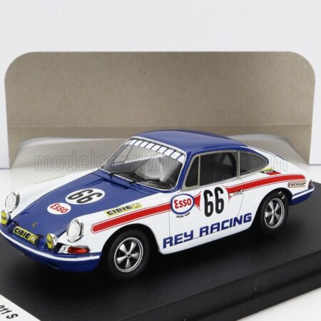 TROFEU 1/43 PORSCHE | 911 S COUPE N 66 24h LE MANS 1971 JEAN CLAUDE GEURIE - CLAUDE MATHURIN | BLUE WHITE