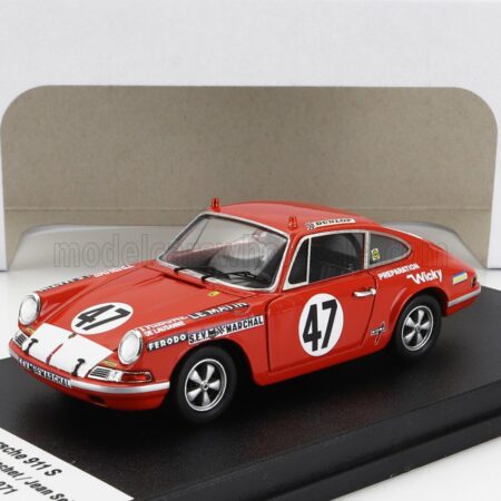 TROFEU 1/43 PORSCHE | 911 S COUPE N 47 24h LE MANS 1971 JEAN JACQUES COCHET - JEAN SELZ | RED