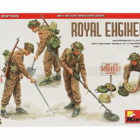 MINIART 1/35 FIGURES | ROYAL ENGINEERS MILITARY | /