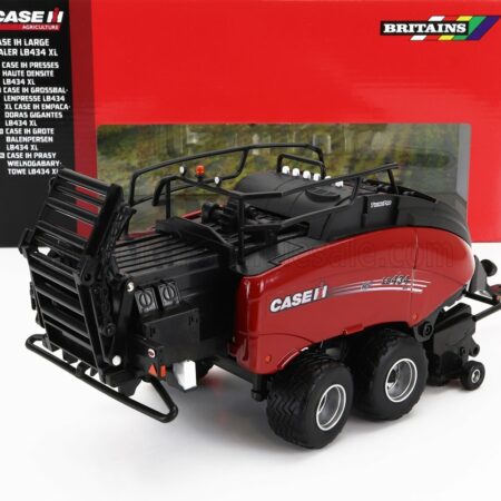 BRITAINS 1/32 CASE-IH | TRAILER LN434 LARGE BALER - | RED BLACK