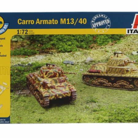 ITALERI 1/72 IVECO FIAT | TANK ANSALDO M13/40 MILITARY 1942 | /