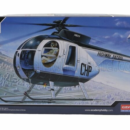 ACADEMY 1/48 HUGHES | 500D POLICE HELICOPTER 1967 | /