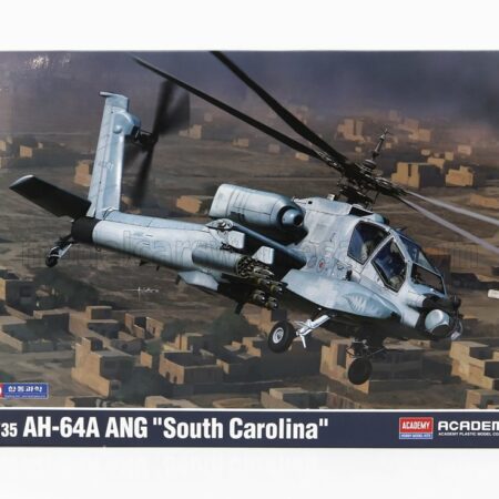 ACADEMY 1/35 HUGHES | AH-64A ANG APACHE UNITED STATES ARMY SOUTH CAROLINA MILITARY HELICOPTER 1975 | /