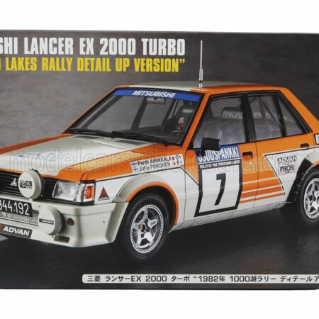 HASEGAWA 1/24 MITSUBISHI | LANCER EX 2000 TURBO N 7 RALLY 1000 LAKES 1982 PENTTI AIRIKKALA - JUHA PIIRONEN | /