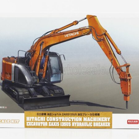 HASEGAWA 1/35 HITACHI FIAT | ZAXIS I35US ESCAVATORE CINGOLATO - EXCAVATOR HYDRAULIC BREAKER 2015 | /