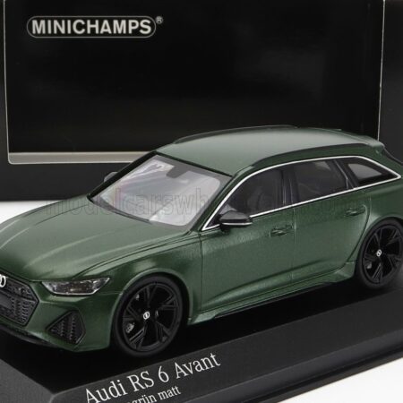 MINICHAMPS 1/43 AUDI | A6 AUDI RS6 AVANT SW STATION WAGON 2019 | MATT GREEN