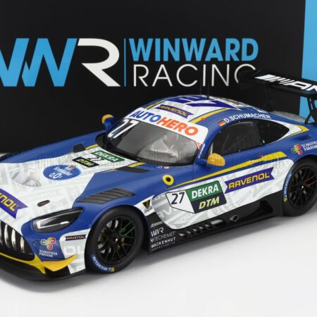 IXO-MODELS 1/18 MERCEDES BENZ | AMG GT3 EVO TEAM WINWARD N 27 DTM SEASON 2022 DAVID SCHUMACHER | BLUE WHITE BLACK